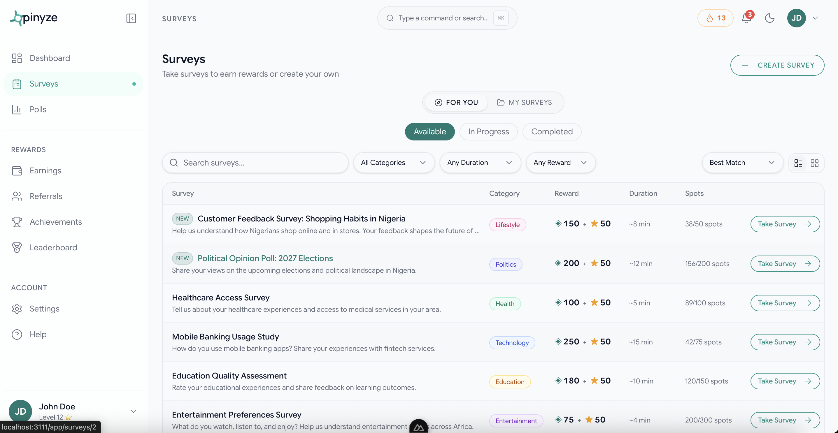 Earn from every opinion